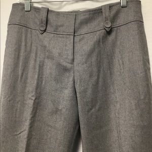 Gray wool Ann Taylor 8P work pants.